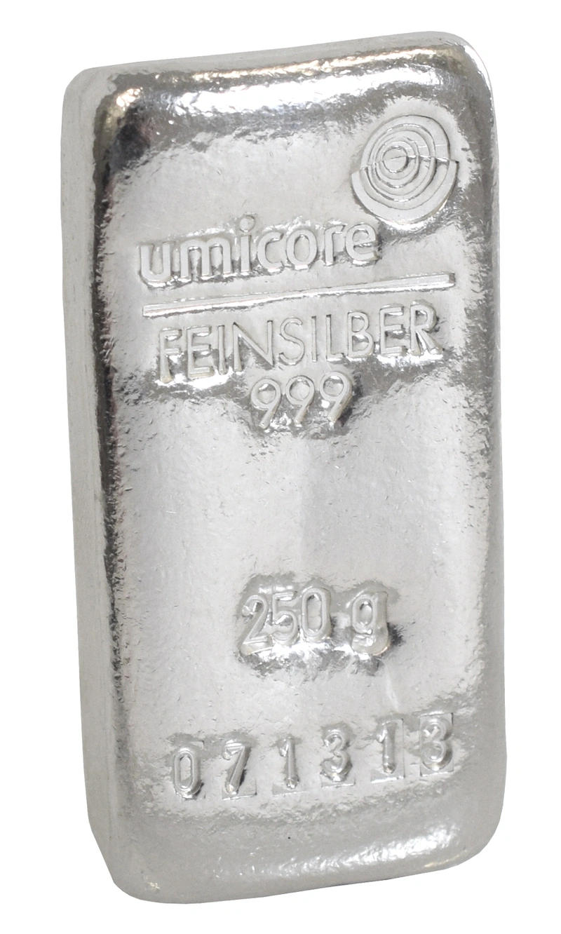 Lingot d'Argent 250g Umicore