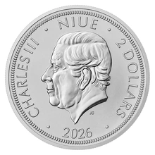 Pièce en argent Czech Lion 2026 1 oz