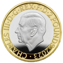 2023 - Ada Lovelace Pièce d'Argent de 2 £ Proof en Boîte