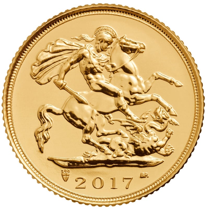 2017 Gold Half Sovereign