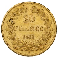 Louis Philippe tête laurée - 1832 à 1848