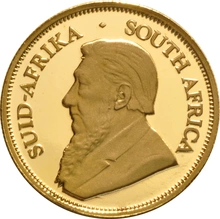 Pièce Krugerrand Or 1/4 Once 2002 BE