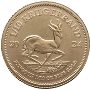 Pièce Krugerrand Or 1/10 Once 2024