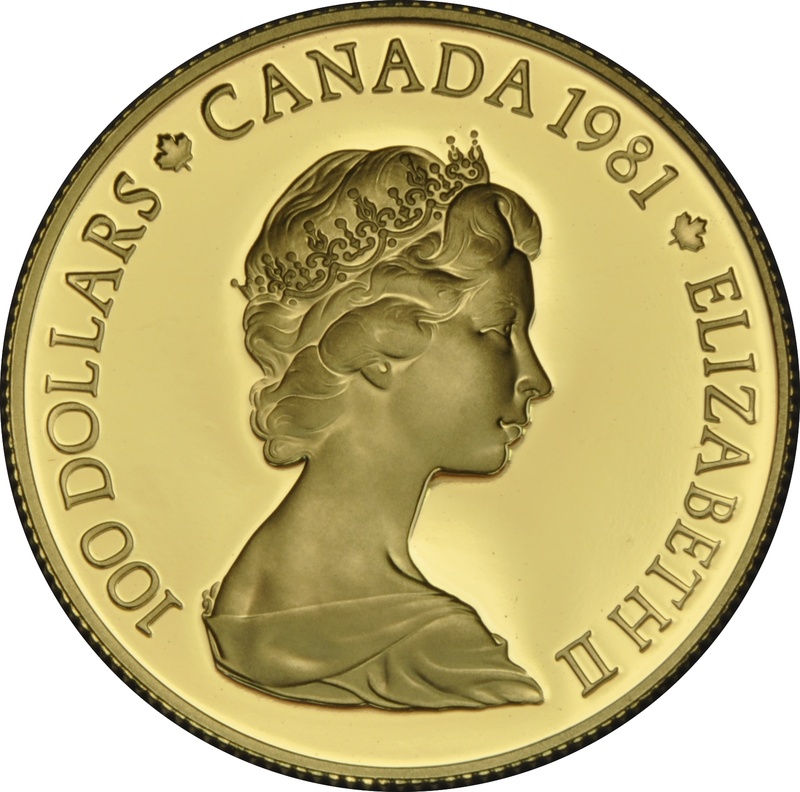 $100 Canadian Gold Coin