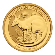 Kangourou en or de 1/2 Once - 2021