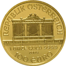 Pièce Philharmonique Or 1 Once 2009