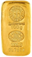 Lingot d'Or 100g Argor-Heraeus