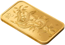 Lingot d'Or 1 Once Pamp 2025 Année du Serpent