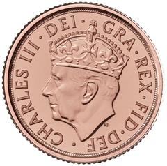 Pièce Quart Souverain Or 2023