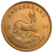 Pièce Krugerrand Or 1 Once 1991