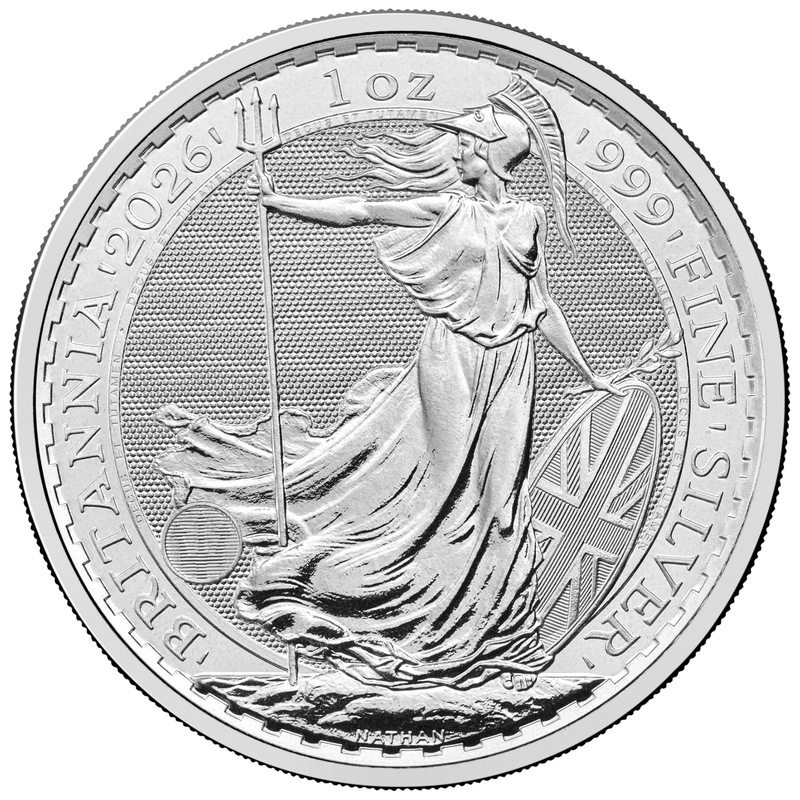 Pièce Britannia Argent 1 Once 2026