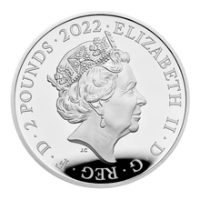 Pièce Harry Potter Argent 1 Once 25ème Anniversaire 2022 BE en Boîte
