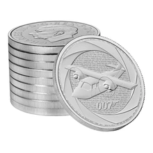 2026 Six Décennies de 007, Bond des Années 2010, Pièce d'Argent de 1 once