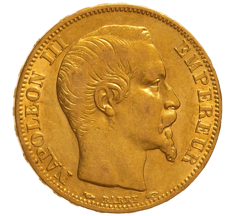 Pièce 20 Francs Or 1854 Napoléon III A