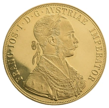 Pièce 4 Ducats Or Autrichien