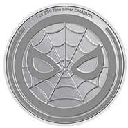 Pièce Spider-Man Argent 1 Once 2023