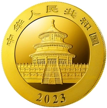Pièce Panda Or 1g 2023