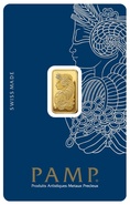 Lingot d'or de 2.5 grammes - PAMP
