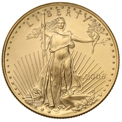 Pièce American Eagle Or 1/2 Once 2006 PGCS MS69