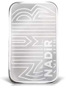 Lingot d'Argent 100g Nadir