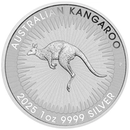 Kangourou Argent 1 Once 2025