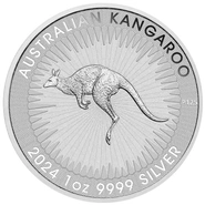 Pièce Kangourou Argent 1 Once 2024