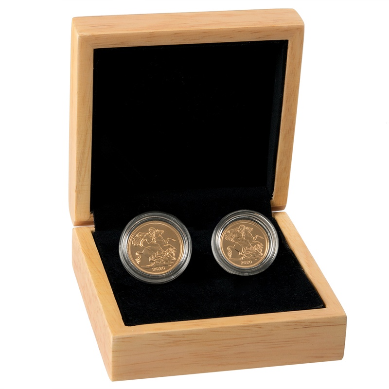 2020 Sovereign and Half Sovereign Gift Boxed