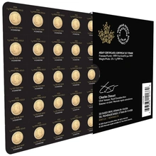 Pièces Maplegram Or 25 x 1g 2026