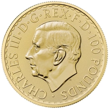 Pièce Britannia Or 1 Once 2025