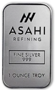 Lingot d'Argent 1 Once Asahi