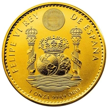 Pièce Taureau Espagne Or 1 Once 2022