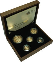 Coffret de Collection 5 Souverains Or
