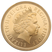 Pièce d'or de 2 livres sterling de 2003 (double souverain)
