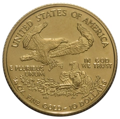 Pièce American Eagle Or 1/4 Once Notre Choix
