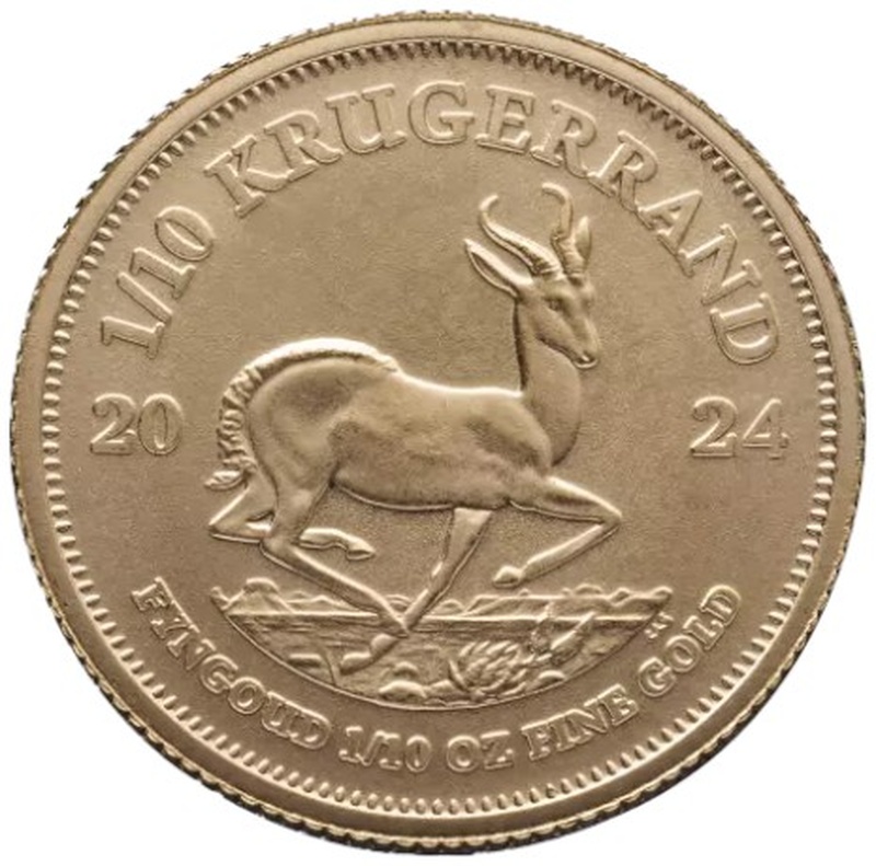 2024 Tenth Ounce Krugerrand Gold Coin