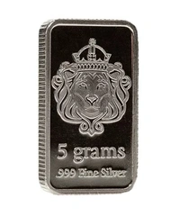 Lingots d'Argent 5 g