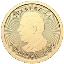 Pièce Maple Leaf Or 1/20 Once 2024