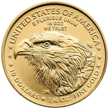 Pièce American Eagle Or 1/4 Once 2025