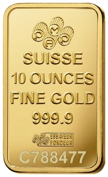 Lingot d'Or 10 Onces Pamp