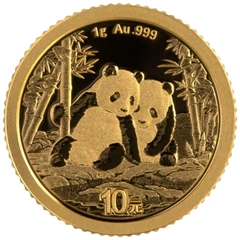 Panda de Chine Or