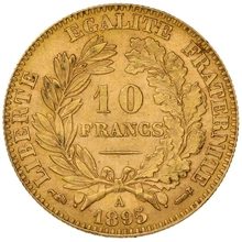 Pièce 10 Francs Or Cérès 3ème République