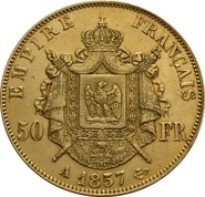50 Francs Français en or
