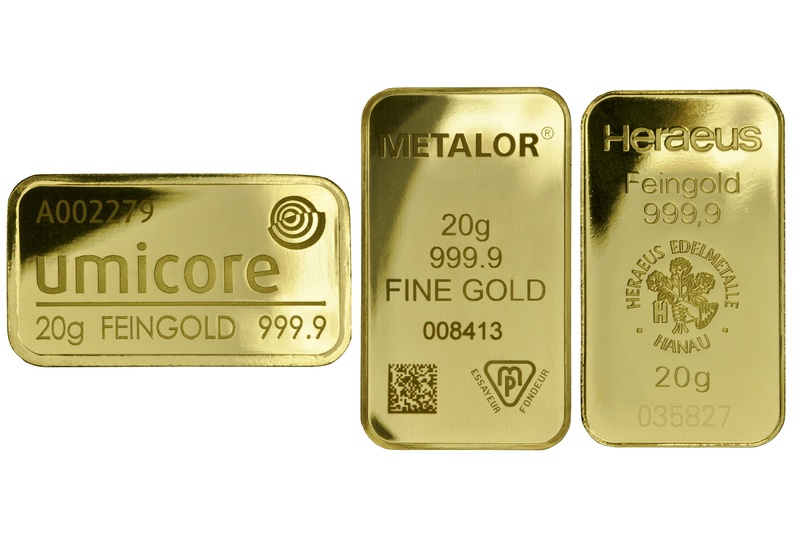 20g Gold Bars (Pre Owned)