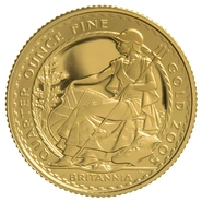 Pièce Britannia Or 1/4 Once 2005 BE