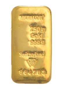 Lingot d'Or 250g Metalor