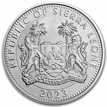 Pièce Dieux Égyptiens Ra Sierra Leone Argent 1 Once 2023