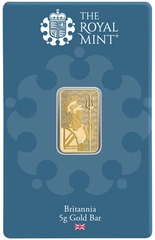 Lingot d'Or 5g Royal Mint Britannia
