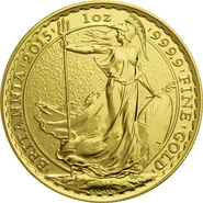 Pièce Britannia Or 1 Once 2015