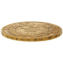 1855 20 Francs Français - Napoléon III Tête Nue - BB - ancre