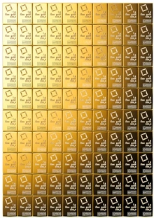 Lingot d'Or Combibar 100 x 1g Valcambi